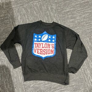 Taylor's Version Gray Sweatshirt